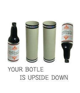 저스트 유어 보틀 업사이드 다운  Just your bottle upside down
